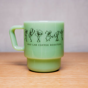 Milk Glass Mugs