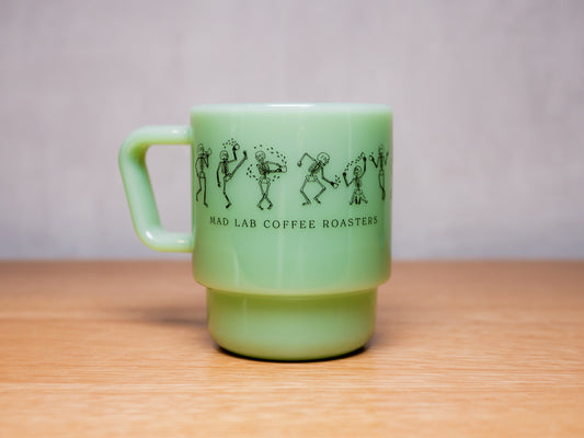 Milk Glass Mugs