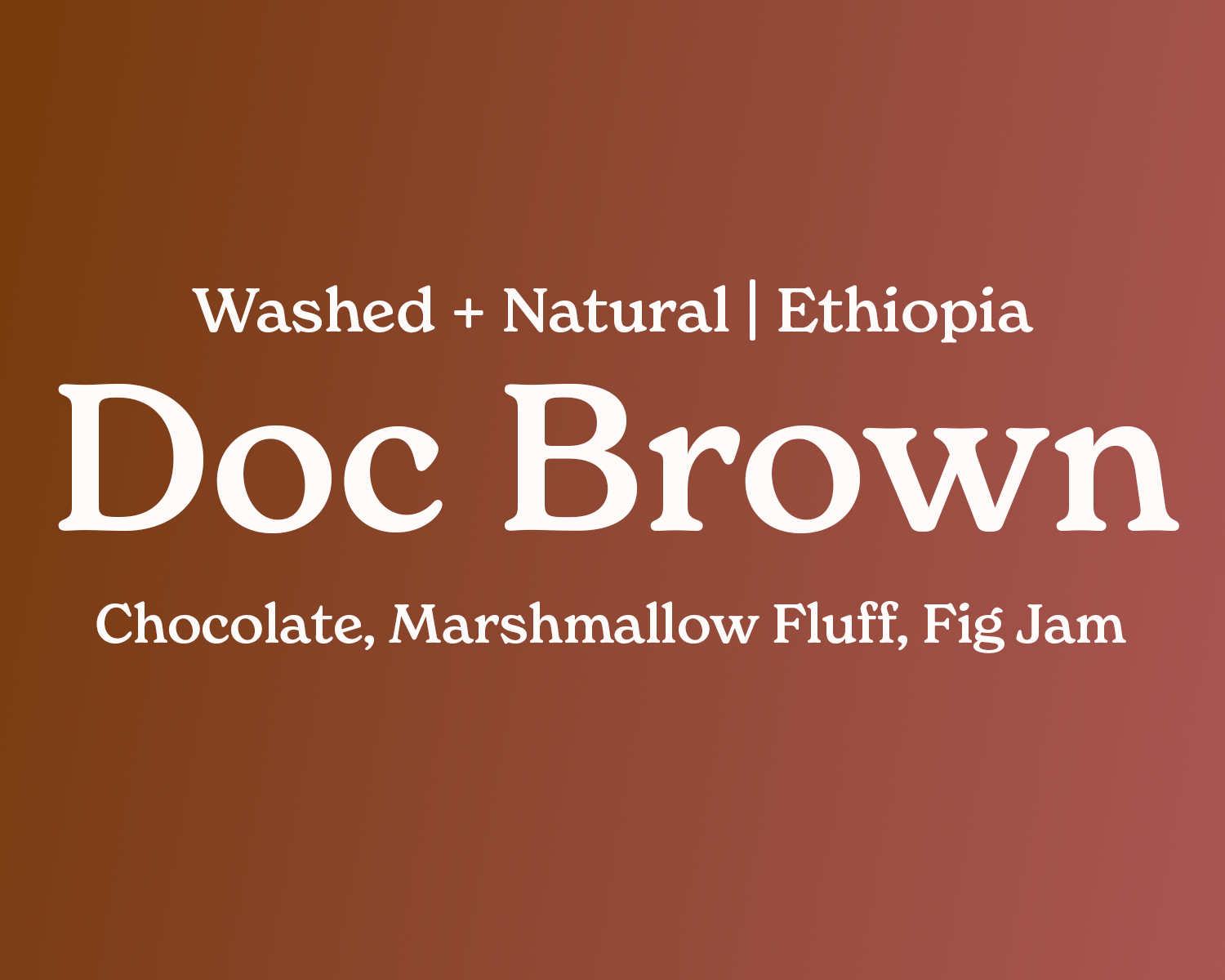 Doc Brown Blend — Espresso & Filter Coffee | Mad Lab – Mad Lab Coffee