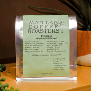 Ethiopia Yirgacheffe Natural