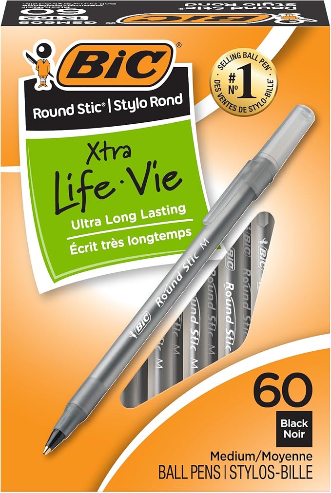 Black Pens (60 Pack)