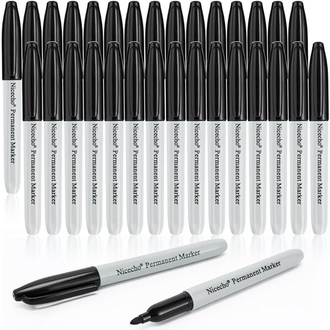 Permanent Markers (30 Pack)
